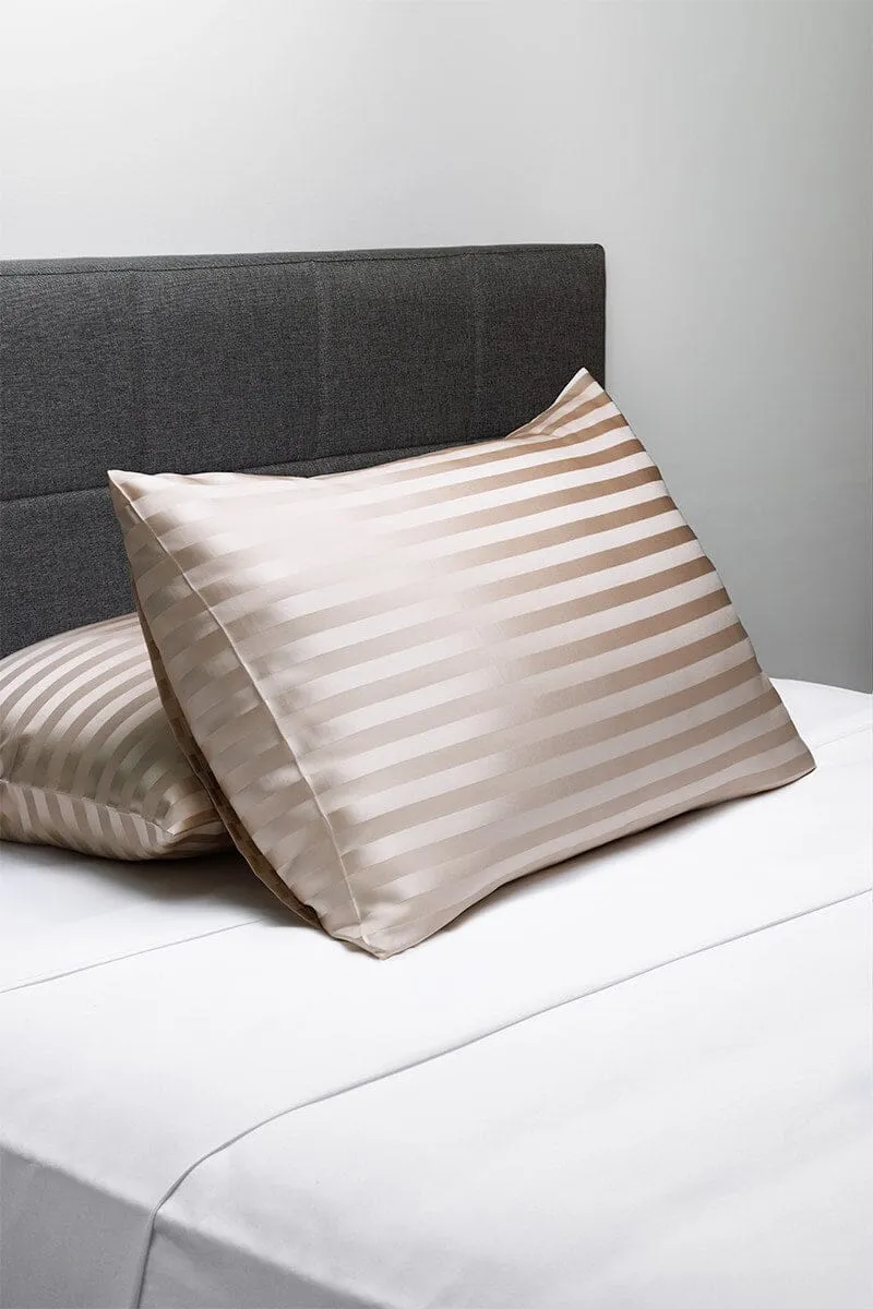 30 Momme 100% Pure Mulberry Silk Pillowcase - Black Label