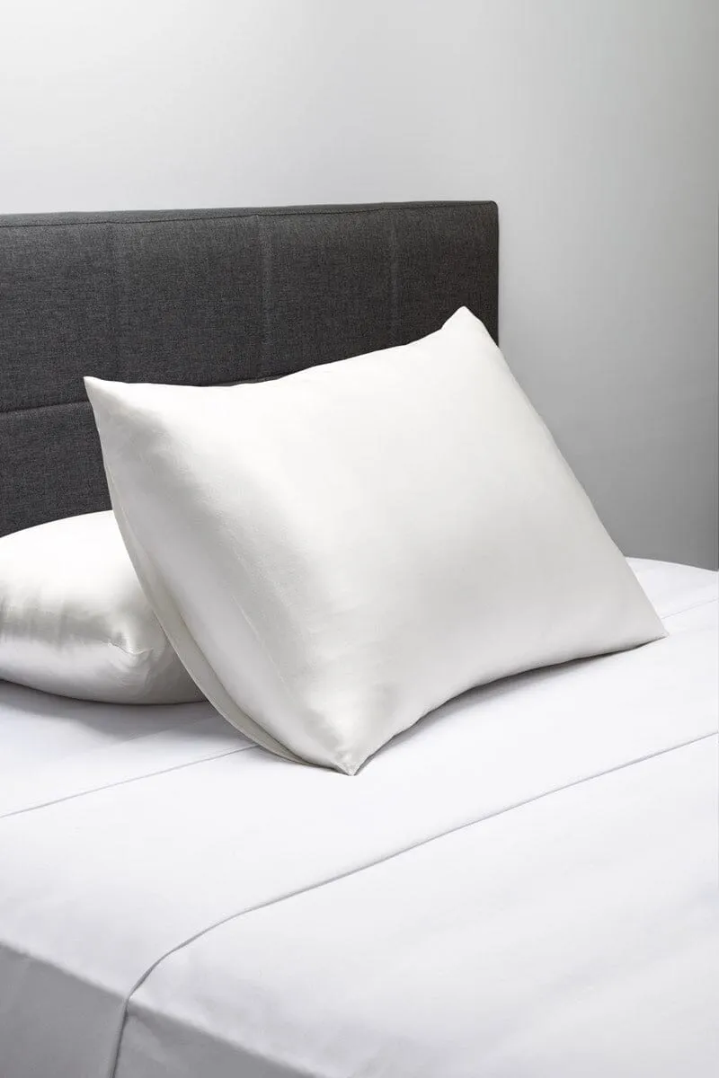 30 Momme 100% Pure Mulberry Silk Pillowcase - Black Label