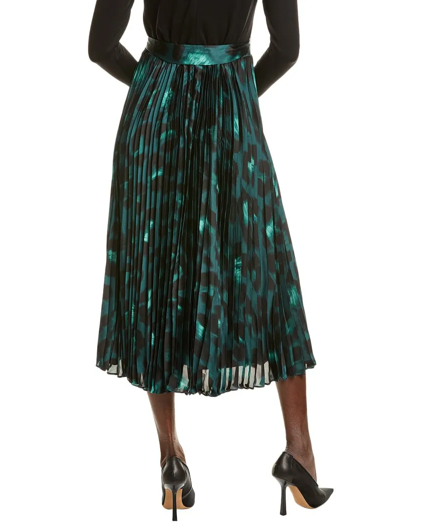 Anne Klein Combo Pleated Maxi Dress