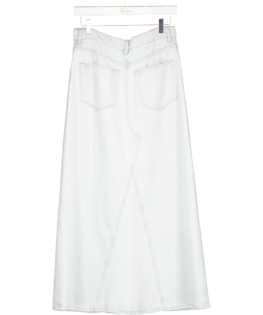 Arket Blue Maxi Denim Skirt UK 8