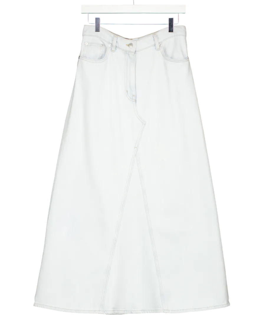 Arket Blue Maxi Denim Skirt UK 8
