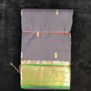 Black with Green | Dharmavaram Silk Saree No 115