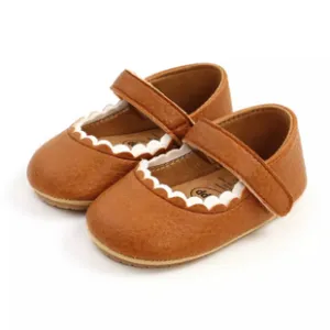 girl shoes in rust