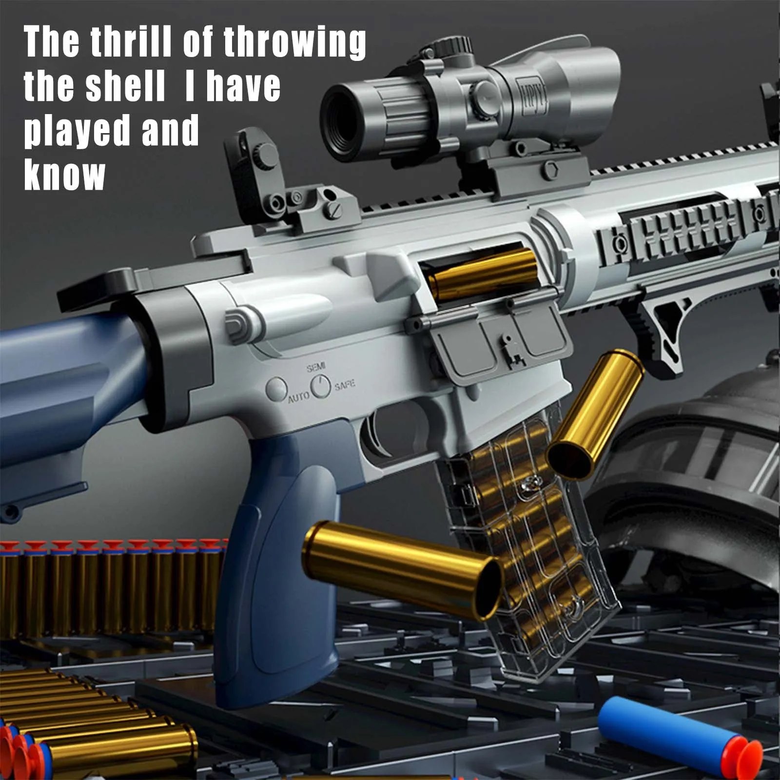 M416 manual EVA soft bullet assembled assault rifle