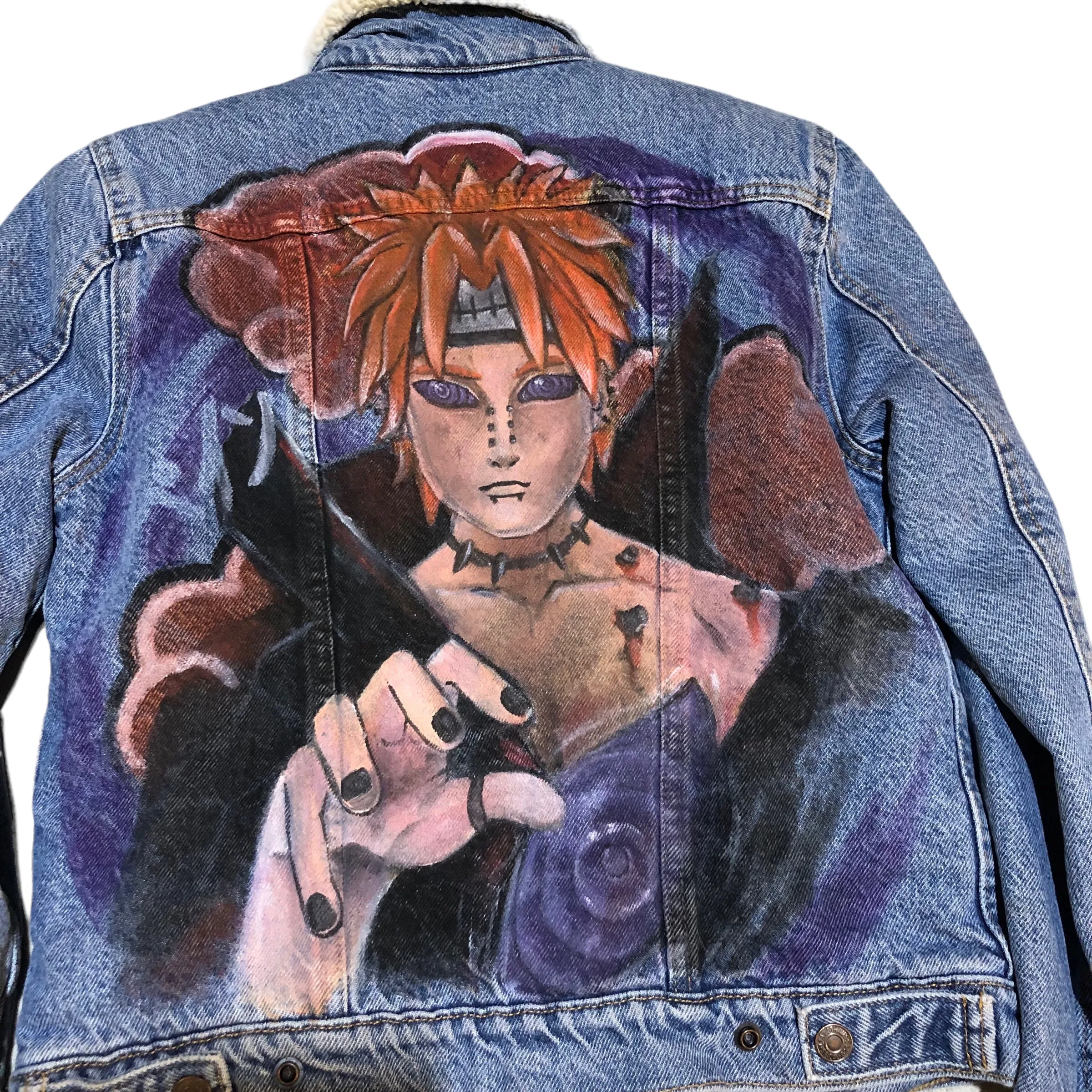 Ooak Vintage Sherpa Denim Jacket