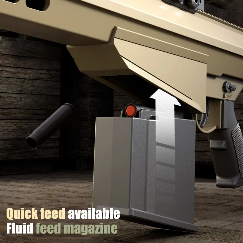 Oversized nylon sniper rifle Barrett sniper soft bullet gun