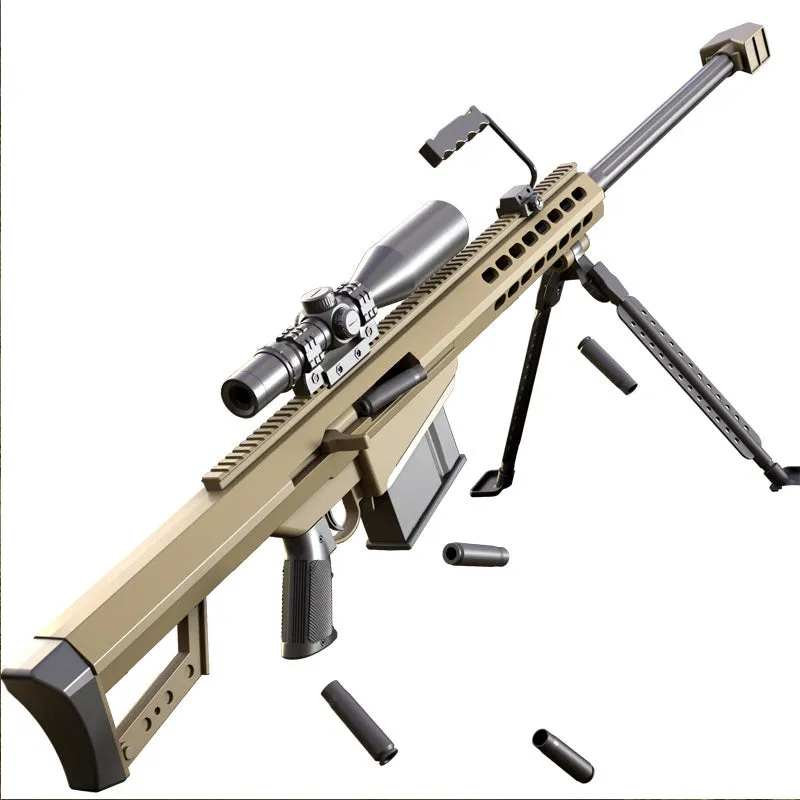 Oversized nylon sniper rifle Barrett sniper soft bullet gun