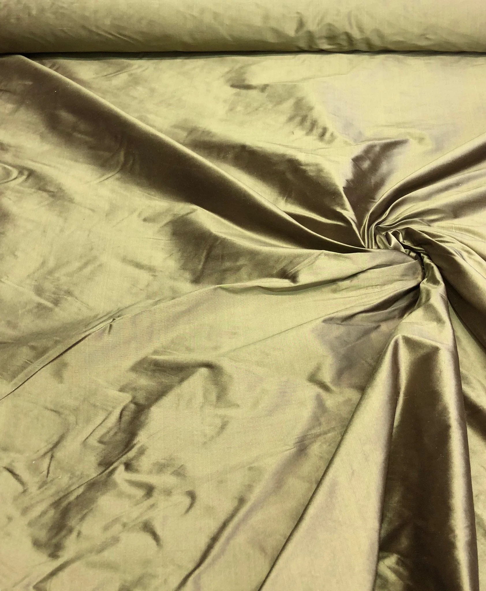 Silk taffeta 54&quot; wide    Beautiful bright gold color silk taffeta fabric sold by the yard