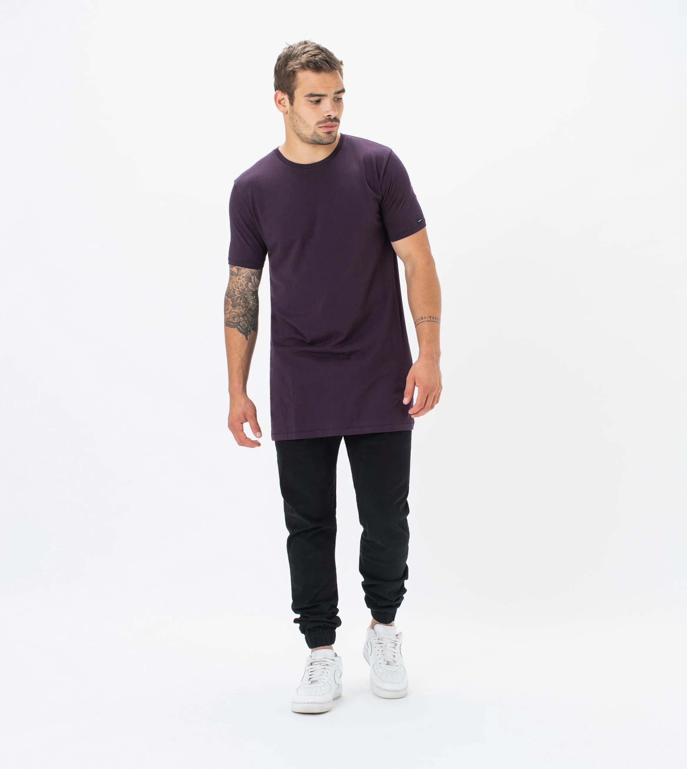 Tall Tee Dk Grape