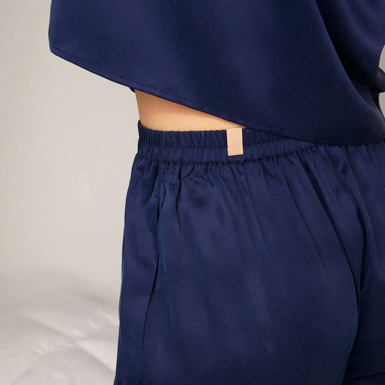 Washable Silk Tank Shaped Pant Set